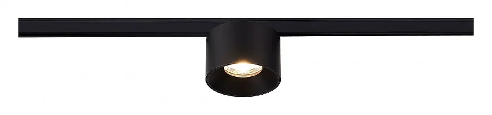 Магнитный трековый светильник Черный LED 1*5W 3000K 350Lm Ra>90 36° IP20 D60xH37 24V