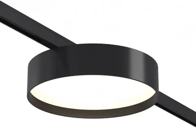Магнитный трековый светильник Черный LED 1*12W 4000K 500Lm Ra>80 100° IP20 D113xH34 24V