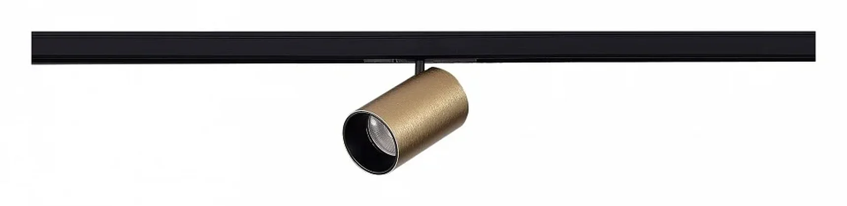 Магнитный трековый светильник Латунь LED 1*5W 3000K 340Lm Ra>90 36° IP20 D35xH58 24V