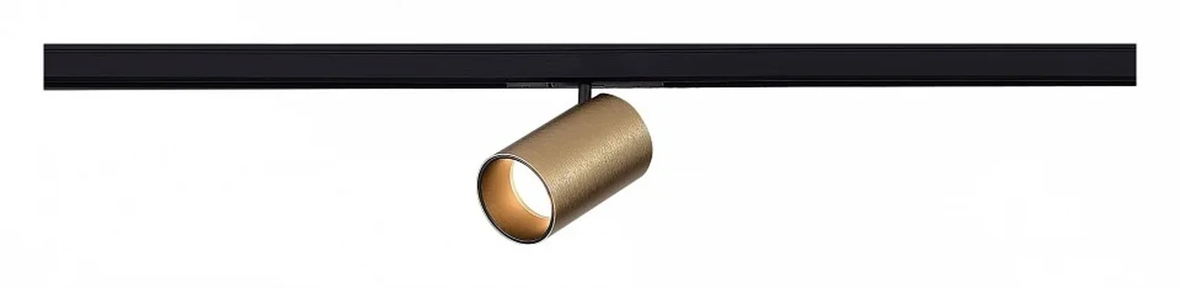 Магнитный трековый светильник Латунь LED 1*5W 3000K 340Lm Ra>90 36° IP20 D35xH58 24V