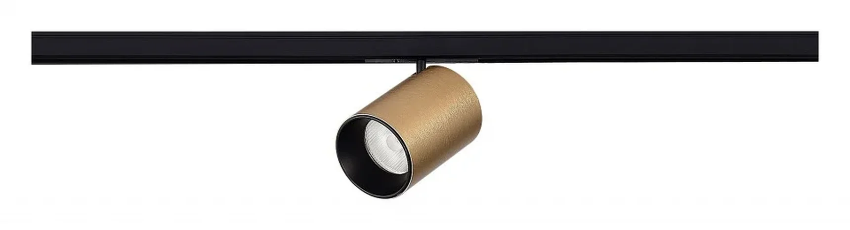 Магнитный трековый светильник Латунь LED 1*9W 3000K 500Lm Ra>90 36° IP20 D45xH63 24V
