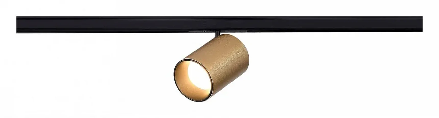 Магнитный трековый светильник Латунь LED 1*9W 3000K 500Lm Ra>90 36° IP20 D45xH63 24V