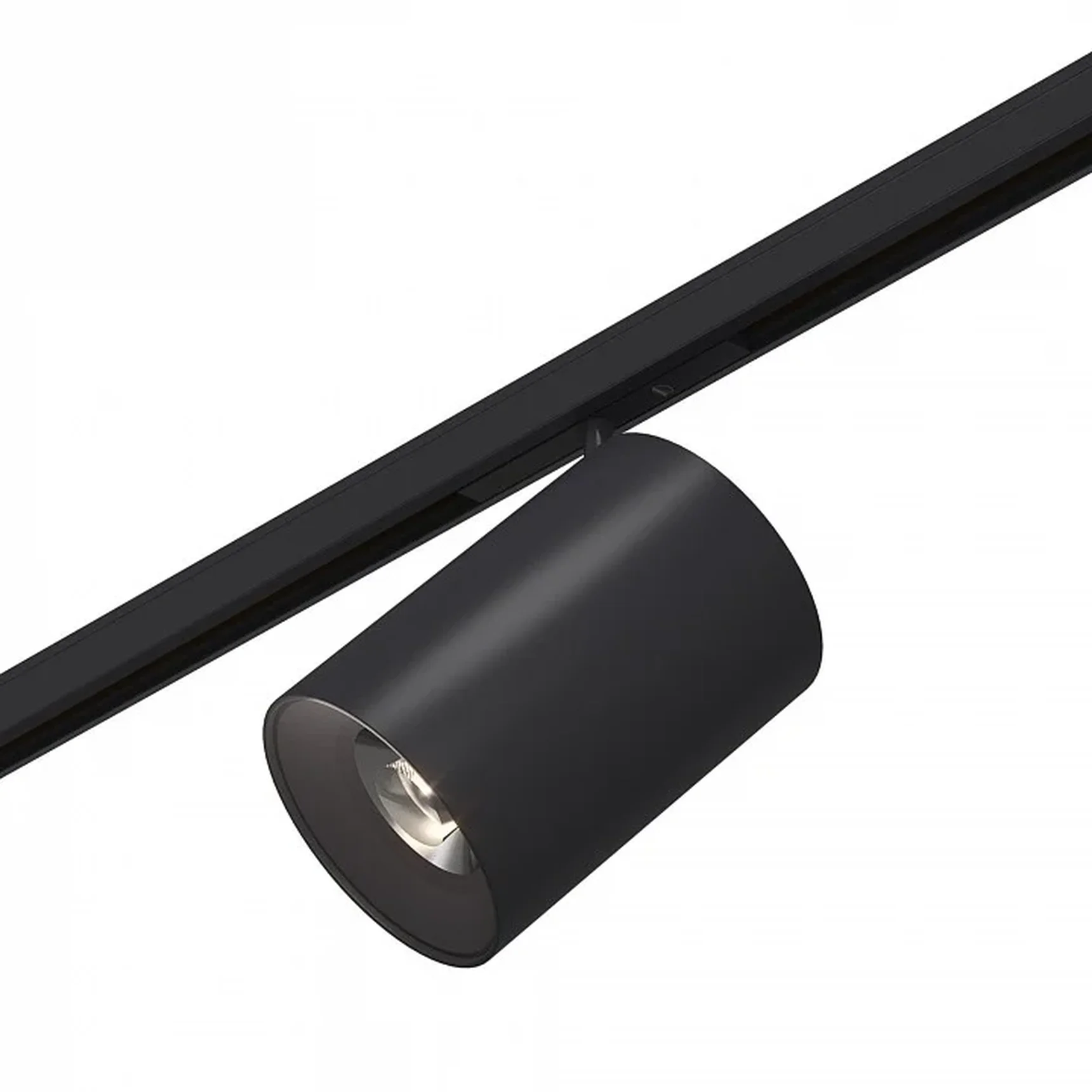 Магнитный трековый светильник Черный LED 1*5W 4000K 340Lm Ra>90 36° IP20 D35xH58 24V