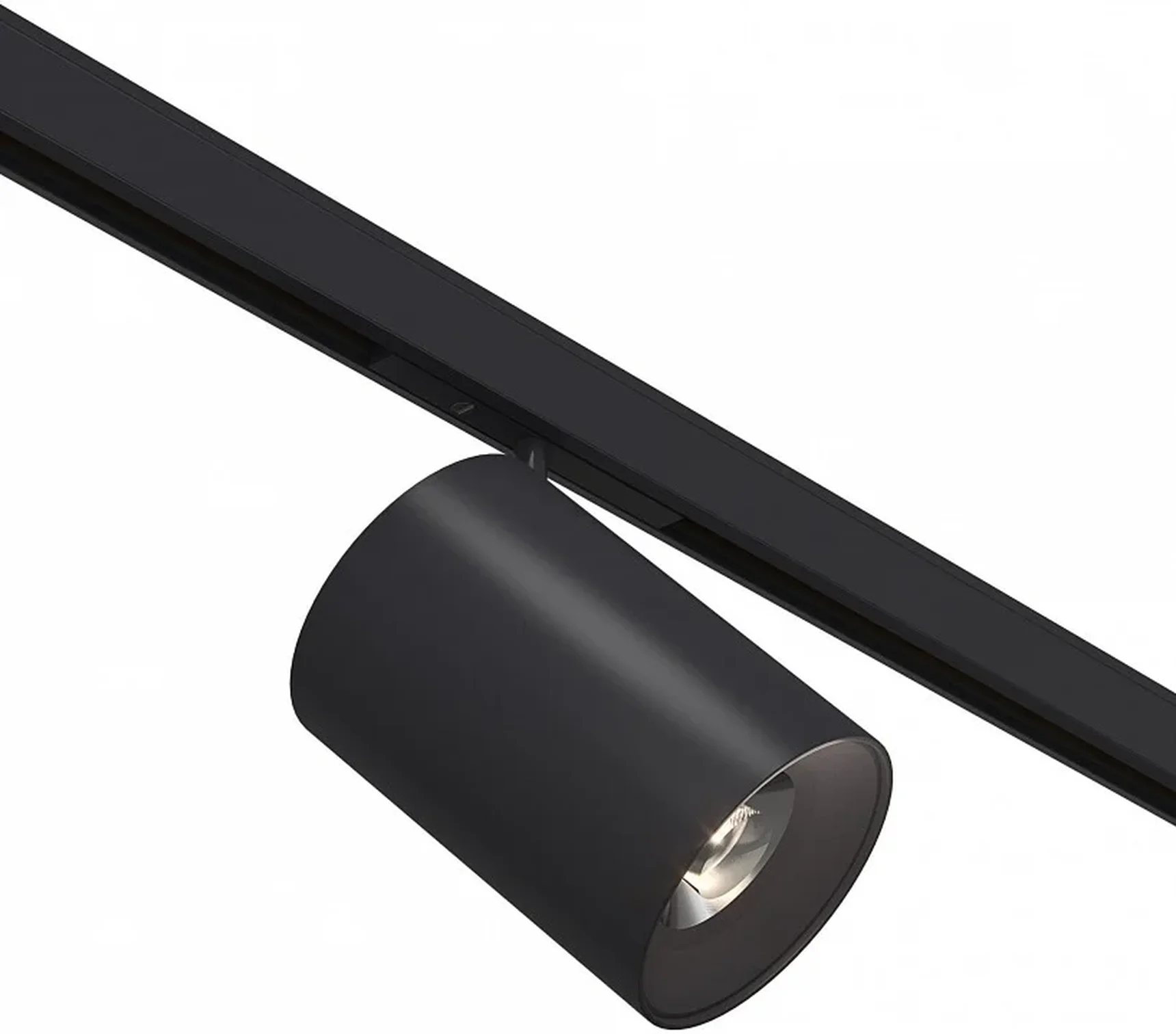 Магнитный трековый светильник Черный LED 1*9W 4000K 500Lm Ra>90 36° IP20 D45xH63 24V