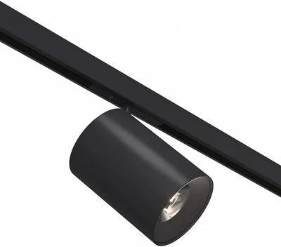 Магнитный трековый светильник Черный LED 1*9W 4000K 500Lm Ra>90 36° IP20 D45xH63 24V