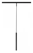 Магнитный трековый светильник Черный LED 1*3W 4000K 100Lm Ra>90 36° IP20 D18xH310 24V