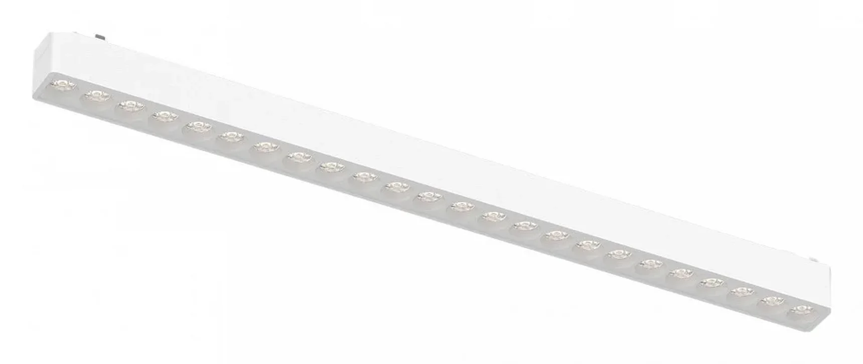 Магнитный трековый светильник Белый LED 1*24W 3000K 1 640Lm Ra>90 36° IP20 L445xW26xH24 48V