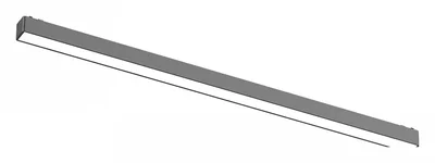 Магнитный трековый светильник Черный LED 1*20W 3000K 630Lm Ra>90 >90 IP20 L615xW26xH24 48V
