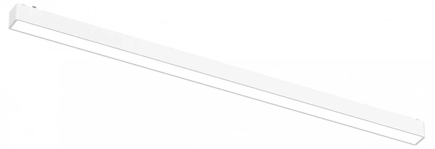 Магнитный трековый светильник Белый LED 1*20W 3000K 630Lm Ra>90 >90 IP20 L615xW26xH26 48V