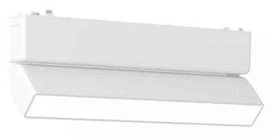 Магнитный трековый светильник Белый LED 1*10W 3000K 530Lm Ra>90 >90 IP20 L230xW26xH82 48V