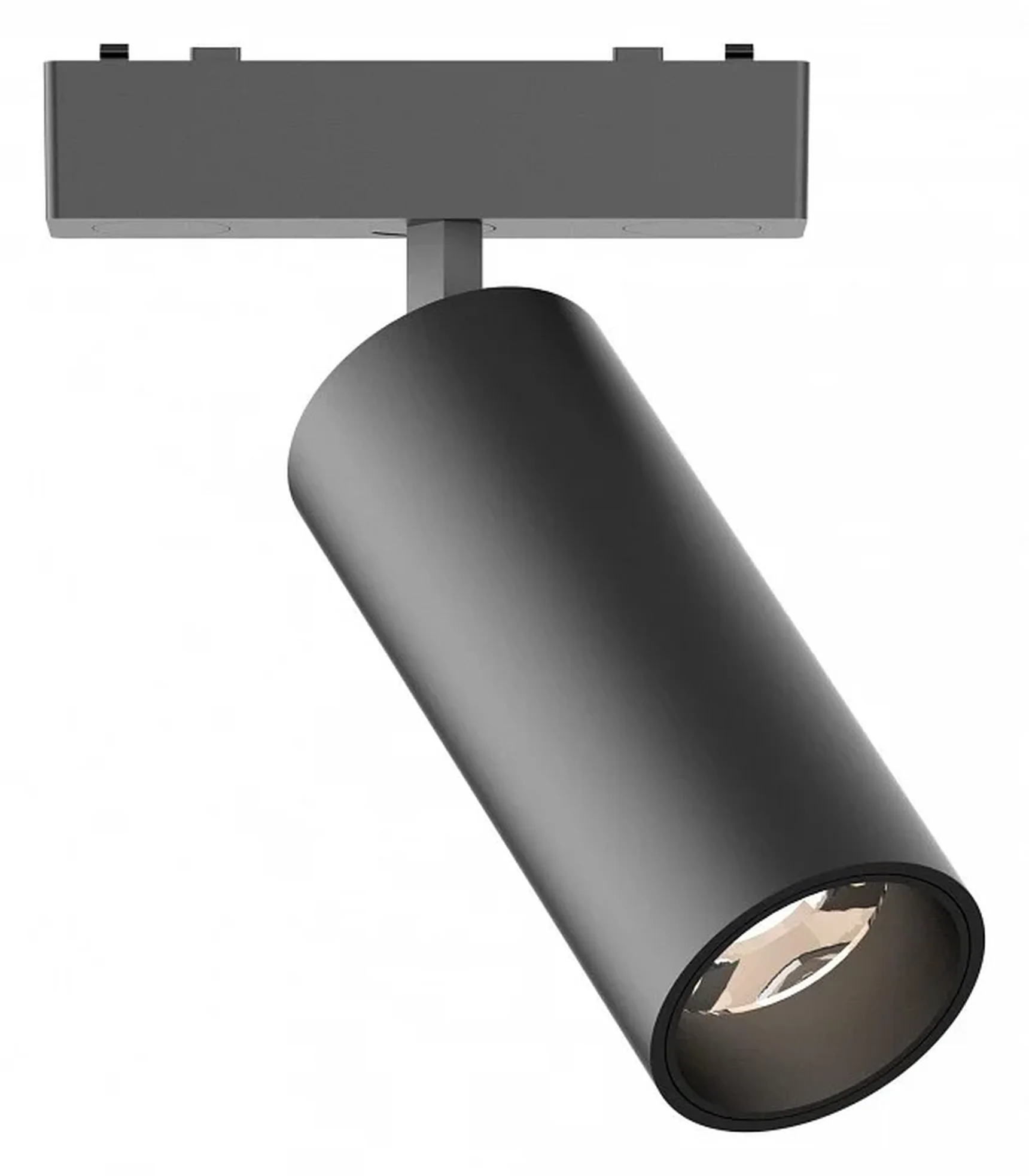 Магнитный трековый светильник Черный LED 1*18W 4000K 1 060Lm Ra>90 >90 IP20 D55xH135 48V