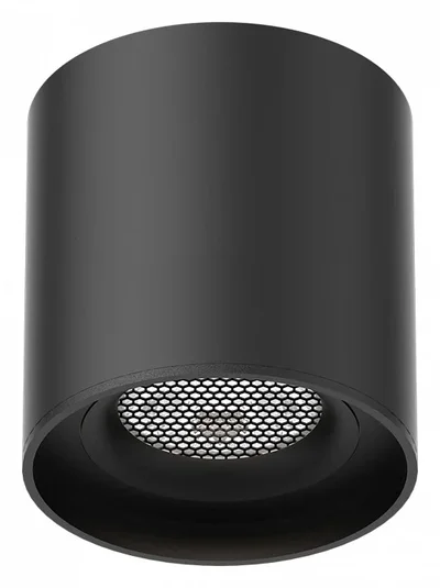 Магнитный трековый светильник Черный LED 1*6W 3000K 300Lm Ra>90 >90 IP20 D75xH75 48V