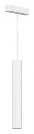 Магнитный трековый светильник Белый LED 1*7W 3000K 430Lm Ra>90 36° IP20 D30xH300 48V