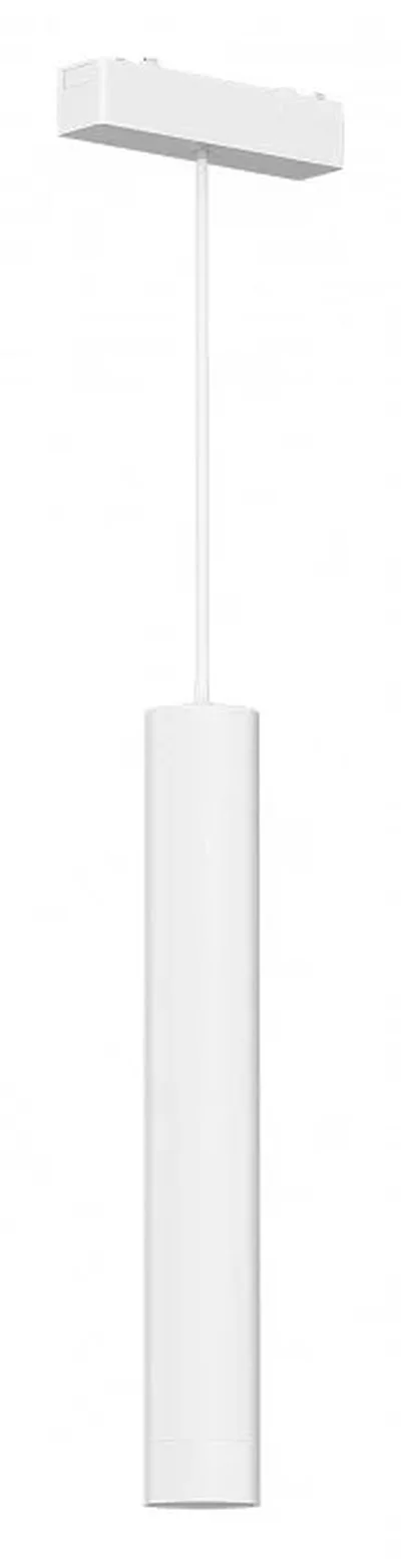 Магнитный трековый светильник Белый LED 1*7W 4000K 430Lm Ra>90 36° IP20 D30xH300 48V