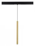 Магнитный трековый светильник Золотистый LED 1*7W 3000K 450Lm Ra90 36° IP20 D32xH307 48V