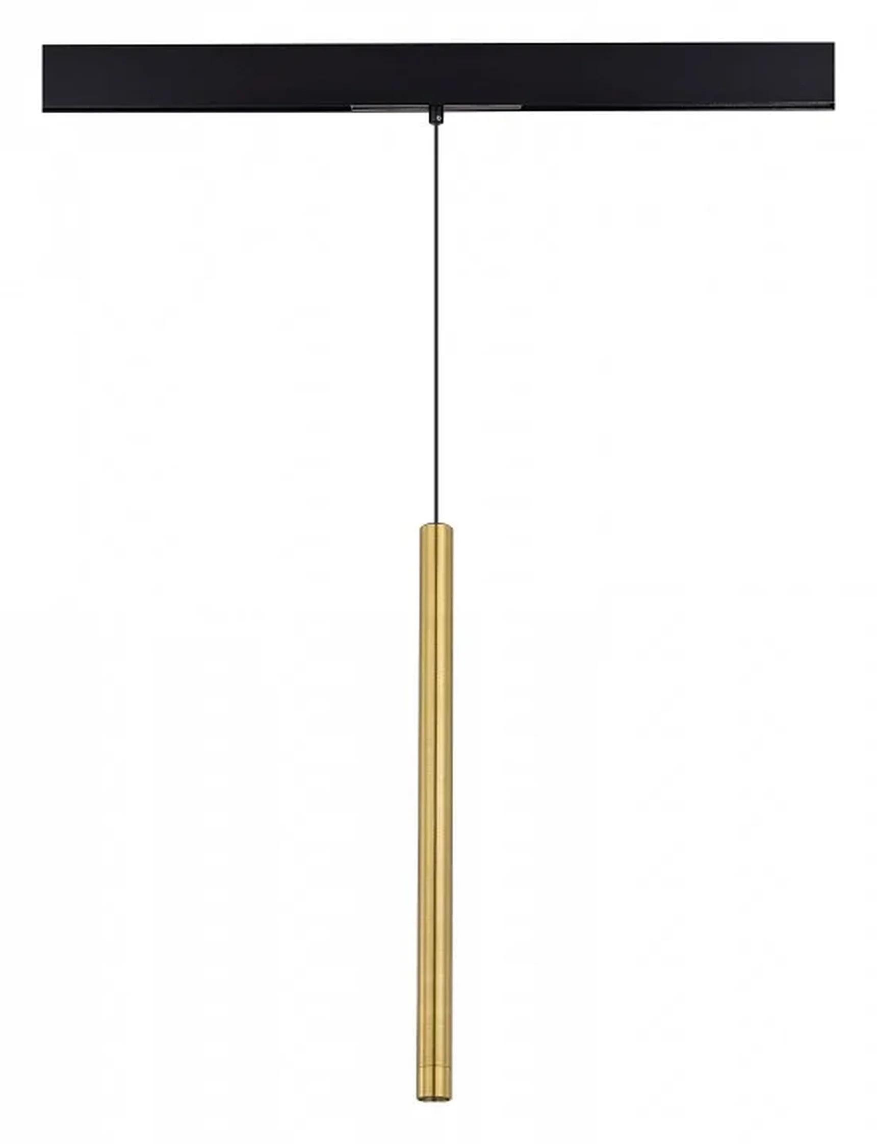 Магнитный трековый светильник Золотистый LED 1*7W 3000K 450Lm Ra90 36° IP20 D32xH307 48V