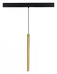 Магнитный трековый светильник Золотистый LED 1*7W 3000K 450Lm Ra90 36° IP20 D32xH307 48V
