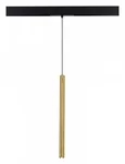 Магнитный трековый светильник Золотистый LED 1*7W 4000K 450Lm Ra90 36° IP20 D32xH307 48V