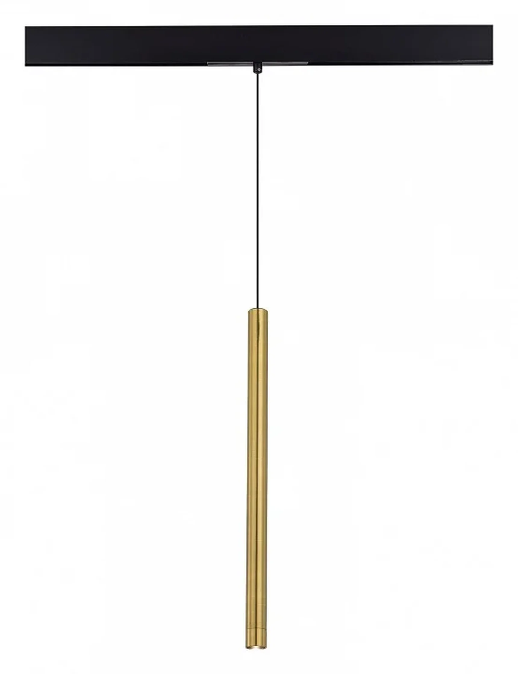 Магнитный трековый светильник Золотистый LED 1*7W 4000K 450Lm Ra90 36° IP20 D32xH307 48V