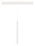 Магнитный трековый светильник Белый LED 1*8W 4000K 450Lm Ra90 24° IP20 D30xH500 48V