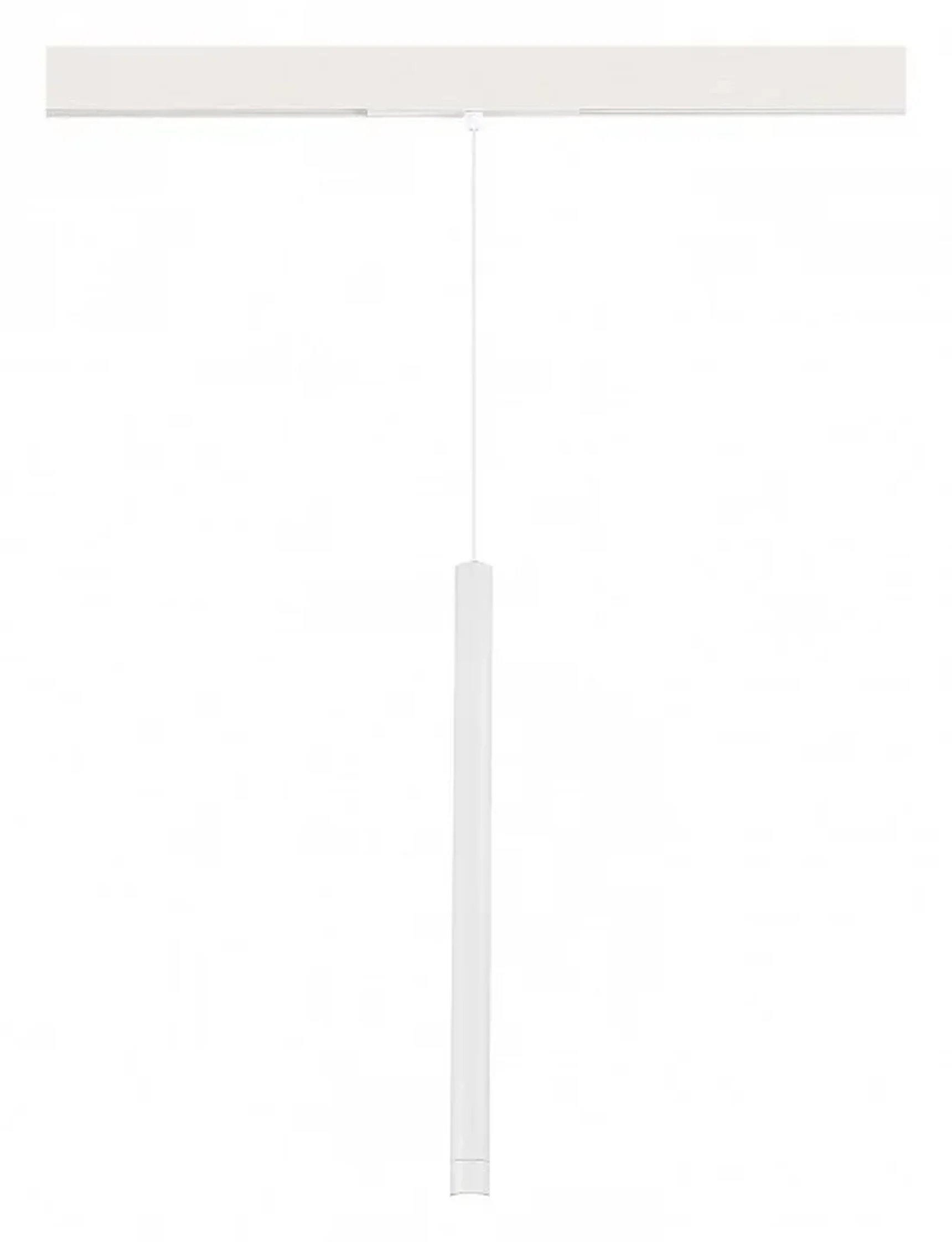 Магнитный трековый светильник Белый LED 1*8W 4000K 450Lm Ra90 24° IP20 D30xH500 48V