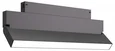 Светильник трековый Черный LED 1*18W 3000K 1 470Lm Ra>90 120° IP20 L370xW26xH137 220V