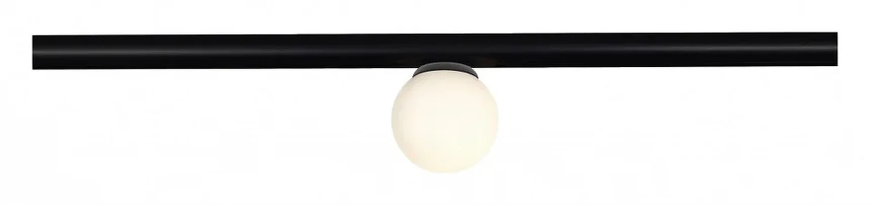 Магнитный трековый светильник Белый LED 1*3W 4000K Lm Ra>80 360° IP20 D60xH- 24V