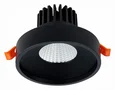 Светильник встраиваемый Черный LED 1*10W 4000K 750Lm Ra>90 38° IP20 D100xH75 170-240V