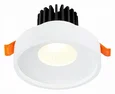Светильник встраиваемый Белый LED 1*10W 3000K 750Lm Ra>90 38° IP20 D100xH75 170-240V