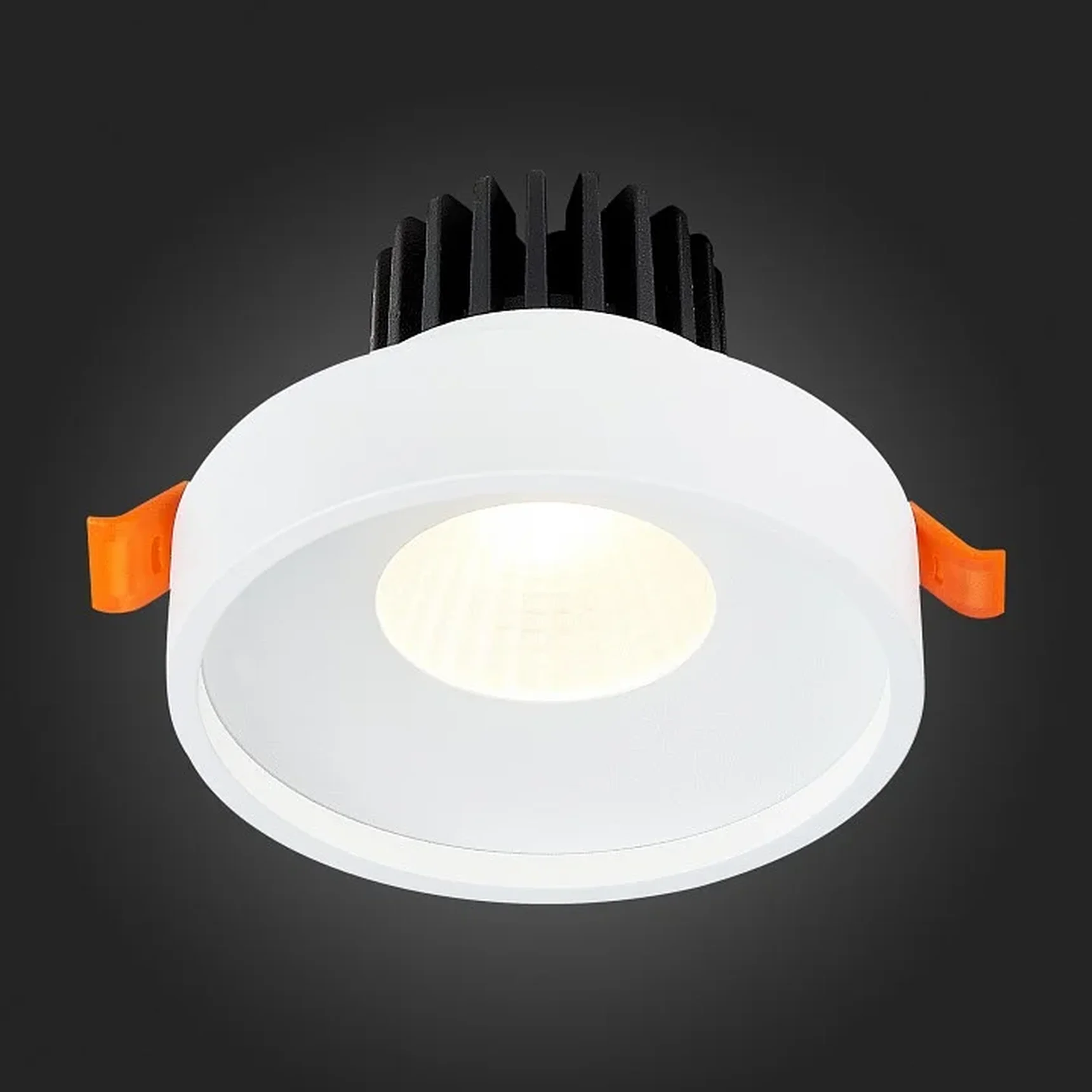 Светильник встраиваемый Белый LED 1*10W 4000K 750Lm Ra>90 38° IP20 D100xH75 170-240V