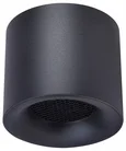 Светильник потолочный черный LED 1*10W 4000K 530Lm Ra 36° IP20 D80xH70 170-240V