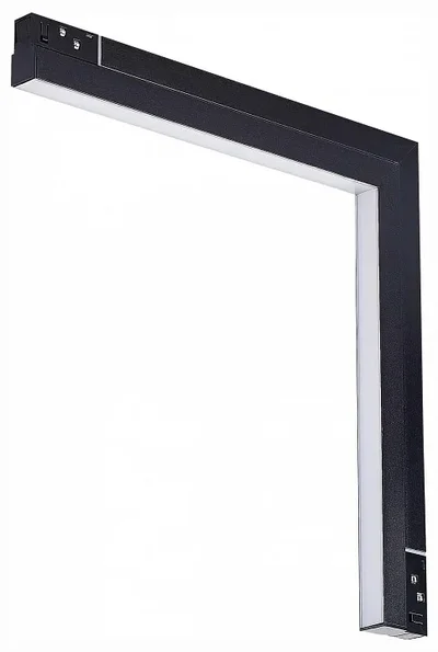 Магнитный трековый светильник Черный LED 1*20W 4000K 1 100Lm Ra>90 120° IP20 L330xW330xH22,5 48V