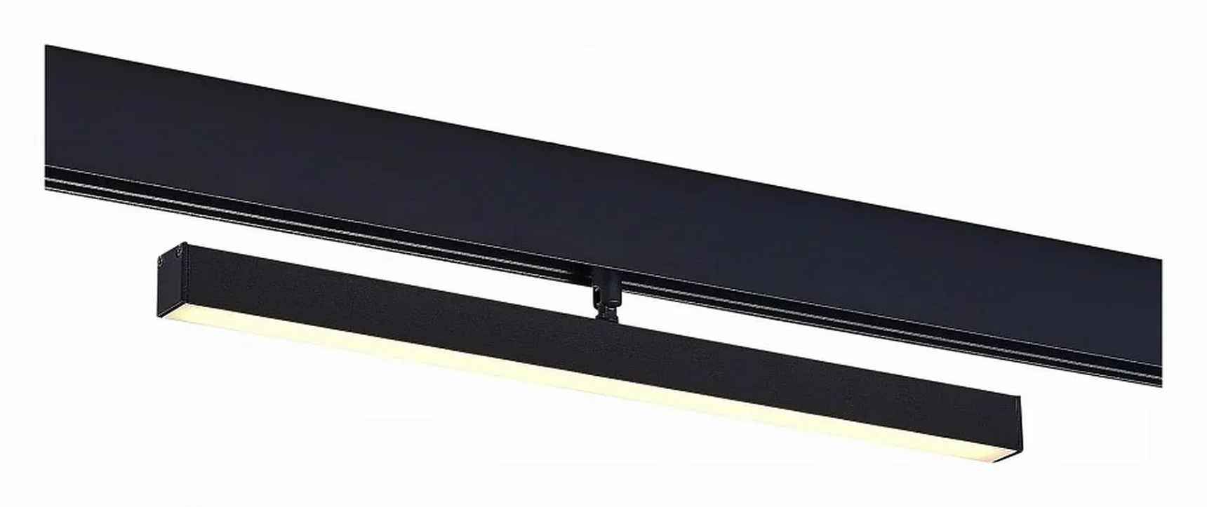 Магнитный трековый светильник Черный LED 1*12W 3000K 700Lm Ra>90 120° IP20 L405xW22,5xH92 48V