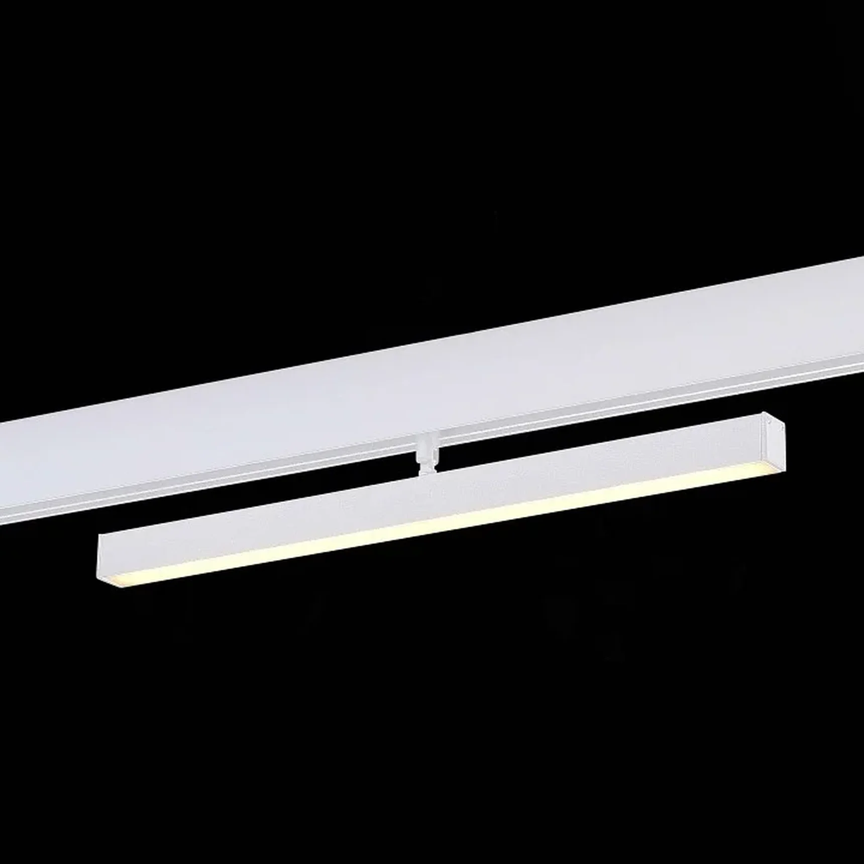 Магнитный трековый светильник Белый LED 1*12W 3000K 900Lm Ra>90 120° IP20 L405xW22,5xH92 48V