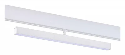 Магнитный трековый светильник Белый LED 1*12W 3000K 900Lm Ra>90 120° IP20 L405xW22,5xH92 48V