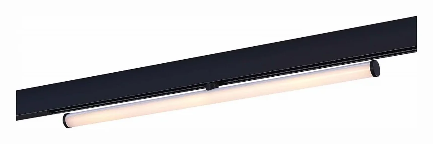 Магнитный трековый светильник Черный LED 1*10W 3000K 1 200Lm Ra>90 120° IP20 L604xW28xH80 48V