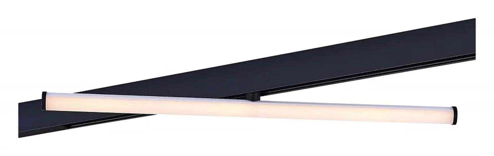 Магнитный трековый светильник Черный LED 1*10W 3000K 1 200Lm Ra>90 120° IP20 L604xW28xH80 48V