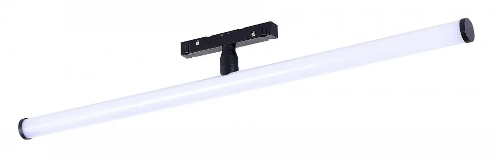 Магнитный трековый светильник Черный LED 1*10W 3000K 1 200Lm Ra>90 120° IP20 L604xW28xH80 48V