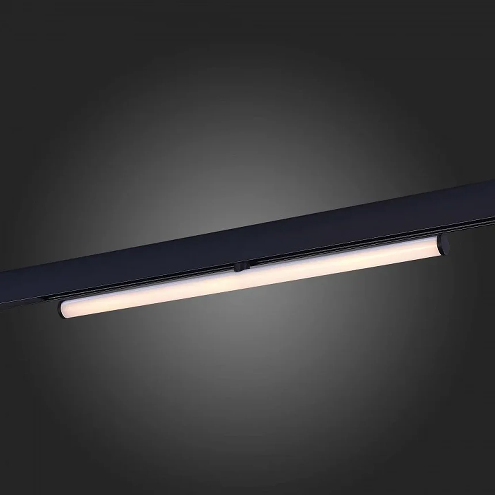 Магнитный трековый светильник Черный LED 1*10W 3000K 1 200Lm Ra>90 120° IP20 L604xW28xH80 48V