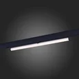 Магнитный трековый светильник Черный LED 1*10W 4000K 1 100Lm Ra>90 120° IP20 L604xW28xH80 48V