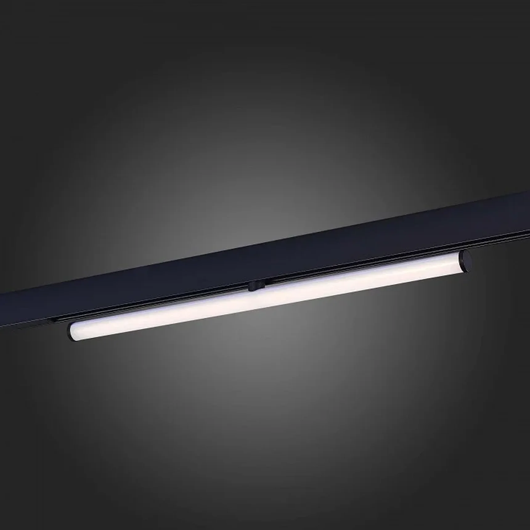 Магнитный трековый светильник Черный LED 1*10W 4000K 1 100Lm Ra>90 120° IP20 L604xW28xH80 48V
