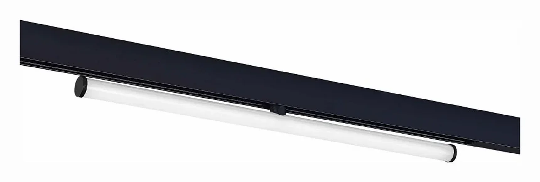 Магнитный трековый светильник Черный LED 1*10W 4000K 1 100Lm Ra>90 120° IP20 L604xW28xH80 48V