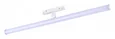 Магнитный трековый светильник Белый LED 1*10W 3000K 1 200Lm Ra>90 120° IP20 L604xW28xH80 48V