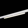 Магнитный трековый светильник Белый LED 1*10W 3000K 1 200Lm Ra>90 120° IP20 L604xW28xH80 48V