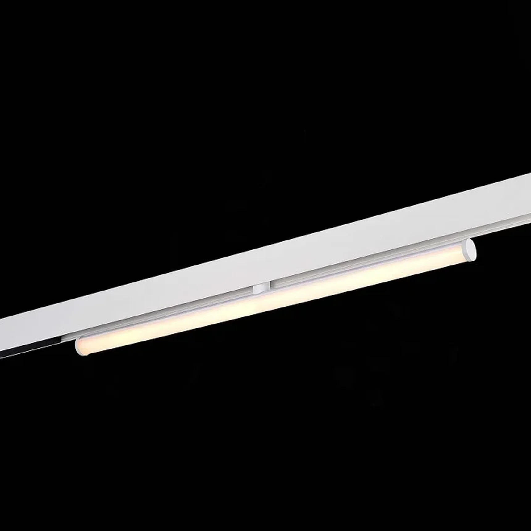 Магнитный трековый светильник Белый LED 1*10W 3000K 1 200Lm Ra>90 120° IP20 L604xW28xH80 48V