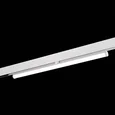 Магнитный трековый светильник Белый LED 1*10W 4000K 1 200Lm Ra>90 120° IP20 L604xW28xH80 48V