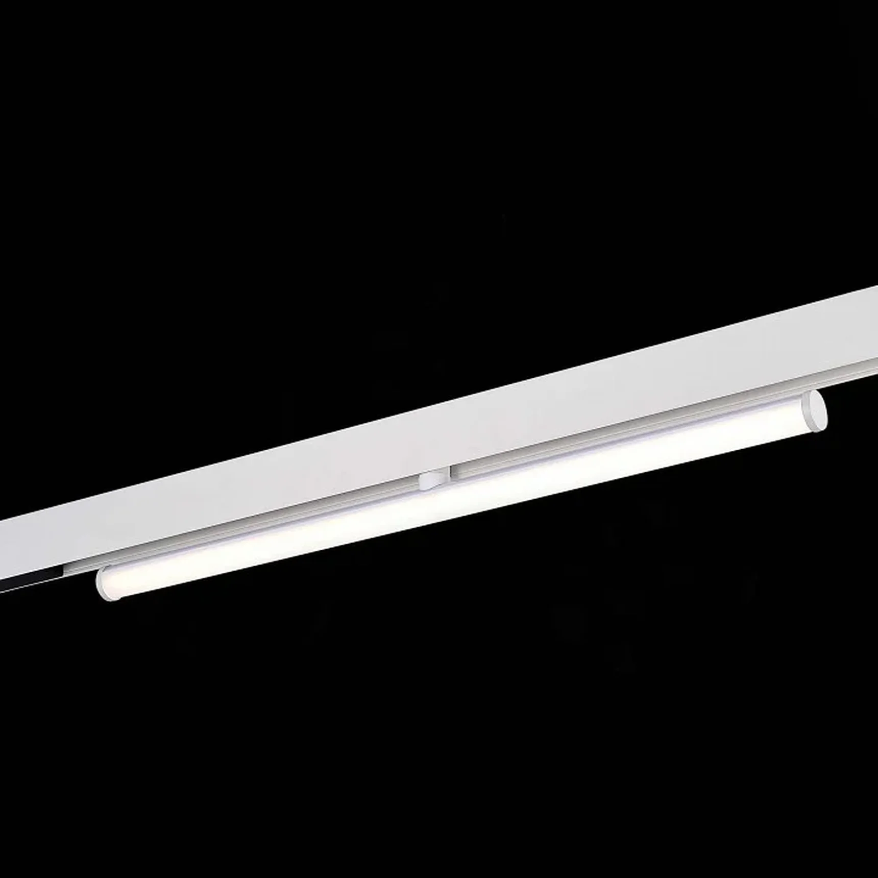 Магнитный трековый светильник Белый LED 1*10W 4000K 1 200Lm Ra>90 120° IP20 L604xW28xH80 48V