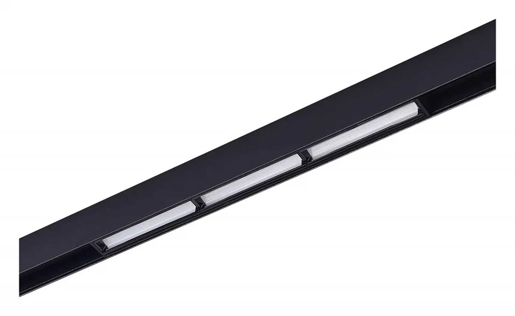 Магнитный трековый светильник Черный LED 1*18W 3000K 1 000Lm Ra>90 120° IP20 L330xW22xH46 48V