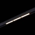 Магнитный трековый светильник Черный LED 1*18W 3000K 1 000Lm Ra>90 120° IP20 L330xW22xH46 48V