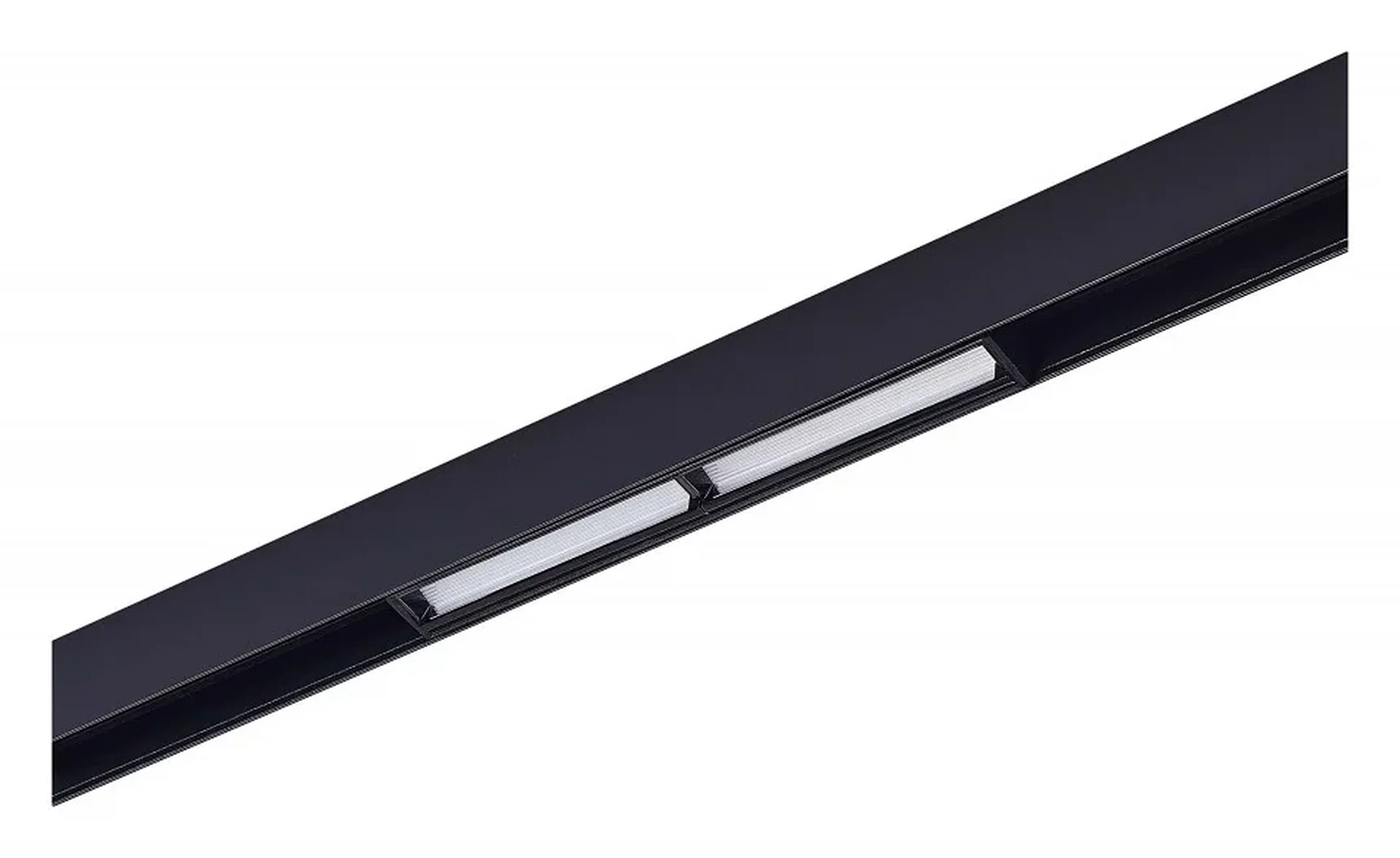 Магнитный трековый светильник Черный LED 1*12W 4000K 750Lm Ra>90 120° IP20 L220xW22xH46 48V
